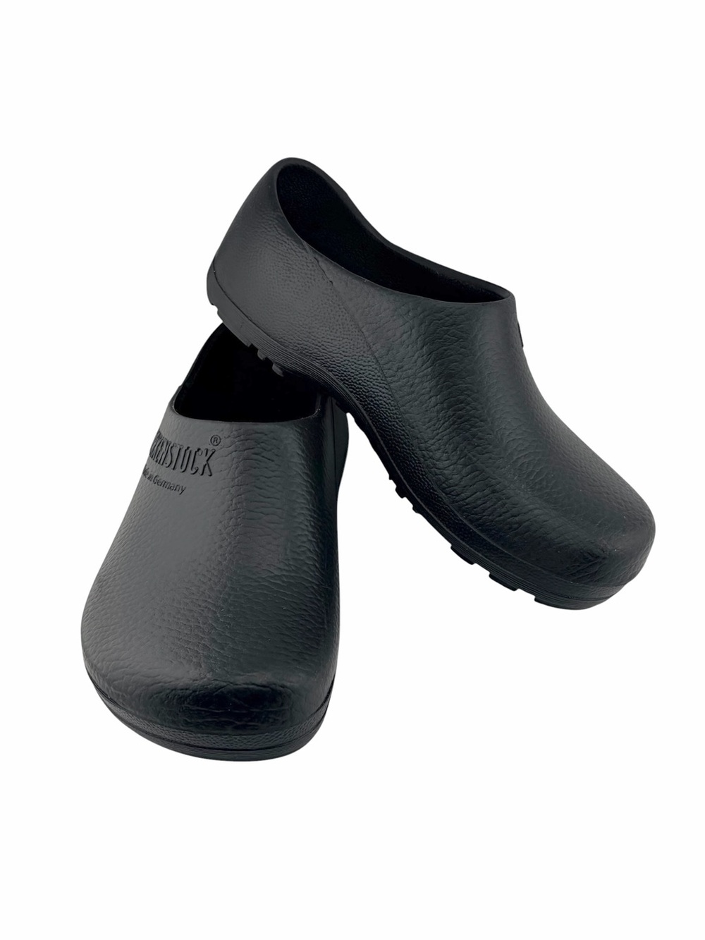 Birkenstock Profi Birki Comfort Polyurethane Clog Womens 7 Regular Black Slip On